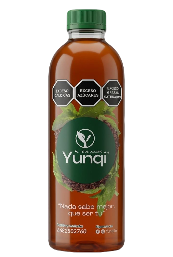Botella de té premium Verde